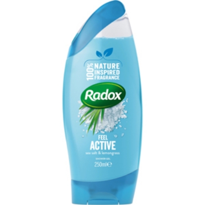 Picture of Radox Shower Gel Feel Active 250ml x6